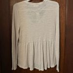 Anthropologie NWT  Tla Ribbed Babydoll Top Size M Photo 2