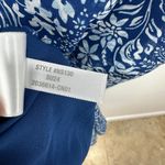 Madewell Smocked Halter Midi Dress Floral Blue Ditsy Cottagecore Fairy US 8 NWT Photo 11