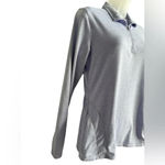 Slazenger Ladies  Long Sleeve Golf 1/4 Zip Thumbholes Pullover, Size Medium Photo 1