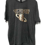 Volleyball May the strike Be with you graphic gray short sleeve Tshirt XL Gray Photo 0