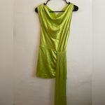 NONCHALANT LABEL X FASHIONPASS NATALIE DRESS in citrone Green Size XS Photo 6