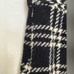 J.Crew ‎ Black and White Herringbone Skirt Size 8 Photo 3