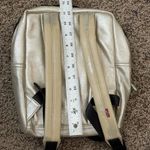 Levi's ‎ Vegan Shine Brilliant Skade Gold Backpack Photo 9