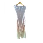 Hello Molly  NWT | Private Jet Trip Gradient Satin Maxi Dress | 6 Photo 3