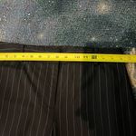 Ann Taylor Y2K Black Wide Leg Pinstripe Retro Pants Baggy SZ 4 High Rise Casual Photo 11