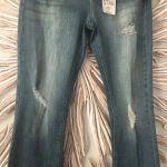 Vanilla Star Jeans Vanilla Star Distressed Boot cut Jeans Sz 11 juniors Photo 1