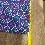 J.Crew Floral Multicolor Dress Womens Size Small Tassel Neck 3/4 Sleeve Beachy Photo 9