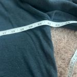 Aviator Nation  4 Bolt Relaxed Hoodie Zip Up in Charcoal Grey and Mint Photo 7