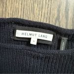 Helmut Lang NEW NWT Navy & Black Helmut Essential Pullover Sweater Photo 5