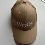 Tan 'Woof' Baseball Cap Photo 2