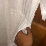 366. Roan + Ryan mini white raglan puff sleeves dress tiered with pockets XS Photo 9