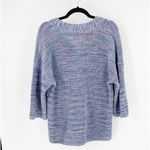 J.Jill Purple Mix Knitted Sweater, Granny Core, Oversized winter cozy cabin Photo 5