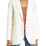 Madewell Larsen Cotton & Linen Oversize Blazer Photo 0