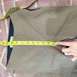 Everlane  Side Zip Button Closure Pull On Stretch Coco Plaid Ankle Crop Pant 00 Photo 13