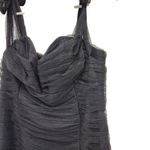 Alice McCALL  Goodvibes Tulle Tie Off Shoulder Fitted Mini Dress Black Size US 8 Photo 6