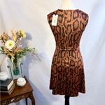 We Wore What Sleeveless Animal Print Fit & Flare Dress – XS💛 Photo 4