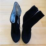 Giuseppe Zanotti black with silver heels hidden platform bootie EUC Photo 4