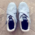 GOATS Criss Cross Velcro Strap Athleisure Shoes Blue Sneakers Size 9.5 NEW Photo 2