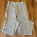 Rafaella  Trousers 8 Elegant Beige Wide Leg Pants Business Casual Office Photo 0