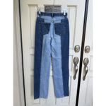 PacSun Jeans Women's Size 25 Blue 90s Boyfriend High Rise Two-Tone Baggy Loose Photo 1
