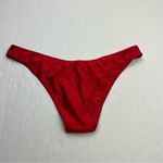 Zimmermann Swim Bikini Bottom Womens Size 10 - 12 Red Summer Coastal *FLAW Photo 8