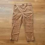 CAbi Black Floral Top and Tan Pants Photo 2