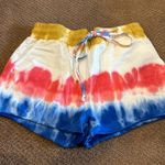 Beach Riot  Women’s Red, Gold & Blue Tie Dye Shorts Outfit - Size L Photo 6