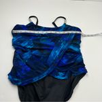 Magicsuit Women's Hazy Daze Lisa One Piece Swimsuit Size 16 Blue Black NWOT Photo 5