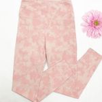 Anthropologie All Fenix X Tie Dye High Rise Leggings: Blush Pink Photo 4