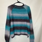 BB Dakota  Steve Madden  Gradient Teal and Gray Sweater Photo 1