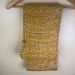 Frye and Co Infinity Mustard Yellow Knit Scarf Womens Winter Accessory Warm Soft Photo 3