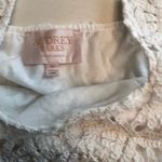 Audrey Parks x Francesca's White Square Neck Crochet Boho Festival Top M‎ Size M Photo 3