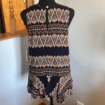 Melrose and Market  Womens Tops, Tribal Print‎ Lace Crochet  Tank Top, Sz M NWT Photo 2