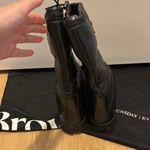 Prada  Black Leather Moonboots Photo 3