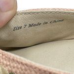 Dolce Vita “Elm” Pink Floral Raffia Mule Flats Women’s 7 Spring Summer Photo 5