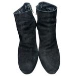 Diane Von Furstenberg  DVF Women’s Size 7.5 Black Suede Heeled Ankle Booties Photo 4