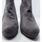 Apt. 9  Women's Biennial Grey Faux Suede High Heels Booties Size 9‎ 1/2 M Photo 4