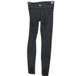 Lululemon Women's 4β Wunder Under Legging Diamond Jacquard Space Dye Black Slate Photo 2