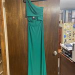 FashioNova One Shoulder Maxi Cut Out Dress Photo 1