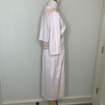 Vintage Pale Pink Double Breasted Coat Dress Sz Medium Photo 3