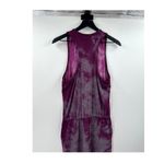 Evereve Sundry The Weekender Tank Dress  Berry Tie Dye Racerback Size 2 Medium Photo 5