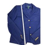 Lauren Ralph Lauren Womens Navy Blue Blazer Size L SKU 7416 Size L Photo 5