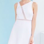 Urban Outfitters Silence + Noise Misha Asymmetrical White Skater Dress Photo 0