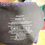 Patagonia Margot Faux Wrap Dress Purple Floral Paisley Size Medium Photo 8