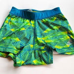 Adidas  SHORTS TROPICAL PRINTED WOMENS SIZE S‎ TIGHT ATHLETIC YOGA RUNNING HIKING Photo 0