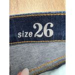 J.Crew NWOT INDIGO DENIM Women's Distressed Low Rise Frayed Hem Denim Shorts 26 Photo 4