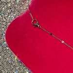 Sterling Silver True Love  Choker Necklace Conversation Heart White Jewelry gift Photo 14