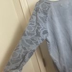 Anthropologie | Saturday Sunday Blue Top with Drawstring Waist size small Photo 3