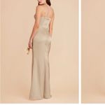 Birdy Grey Carrie Matte Satin Dress - Neutral Champagne -  Photo 1