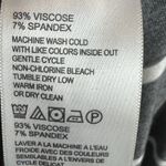 Tommy Bahama  Jersey Maxi‎ Dress Large Gray Stripe Side Slit Knit Casual Long Photo 7